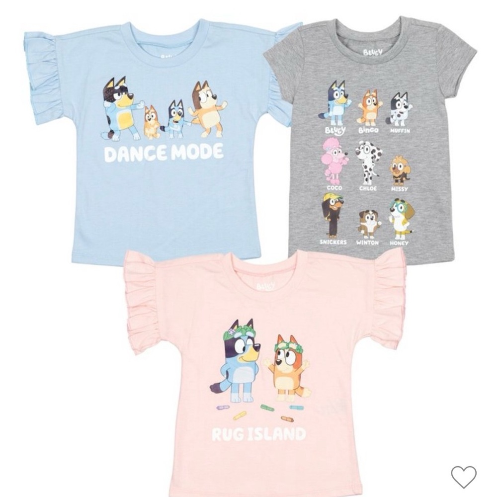 Bluey’s Tee Shirt Set 7-8